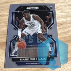 2022-23 Prizm Draft Picks Silver Prizm #62 MARK WILLIAMS RC